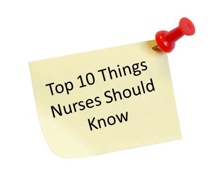 things nurses should kow