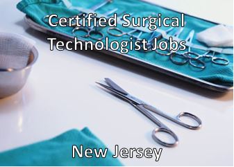 certified surgical technologist jobs in new jersey